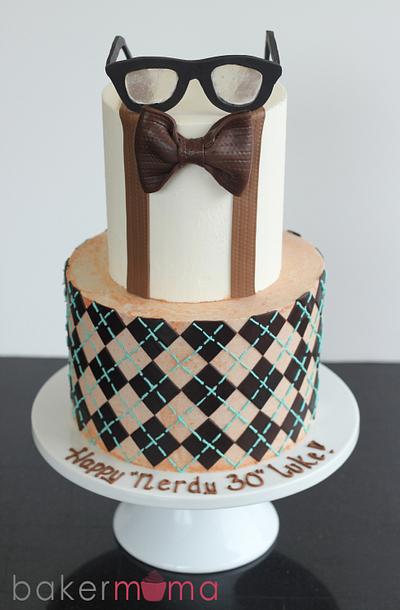 Nerdy 30 Cake - Cake by Bakermama