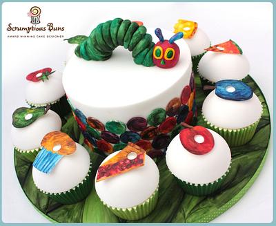 Big Cake Little Cakes : The Very Hungry Caterpillar - Cake by Scrumptious Buns
