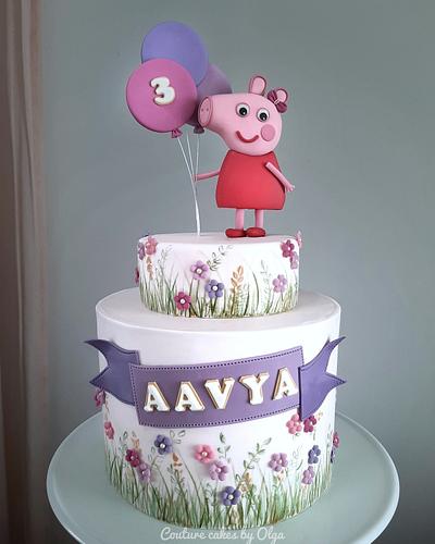 Peppa pig - Cake by Couture cakes by Olga