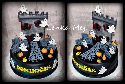 Ghostly cake - Cake by Lenka