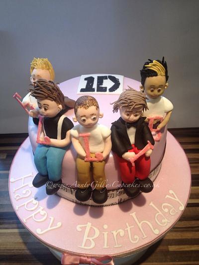 One Direction Cake - Cake by Gill Earle