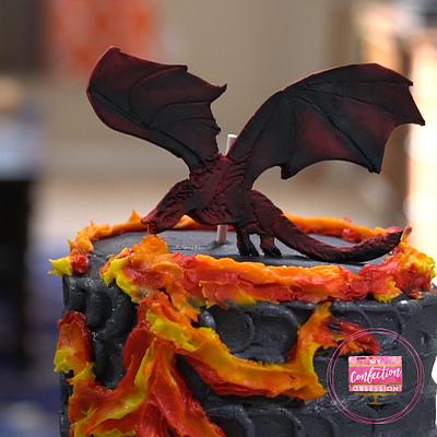 Game of Thrones Dragon Cake  - Cake by My Confection Obsession