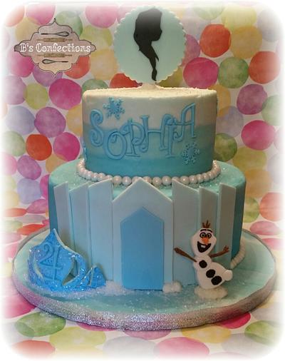 frozen - Cake by bconfections