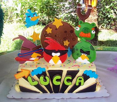 Angry Birds Space - Cake by Muffins & Cookies Bakery