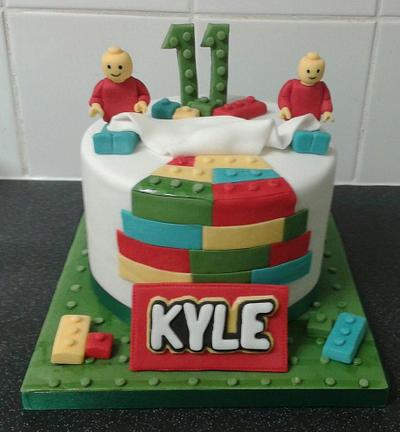 Lego all the way xx - Cake by Terrie's Treasures 