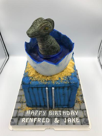 Dinosaur cake - Cake by Emmascakeshk
