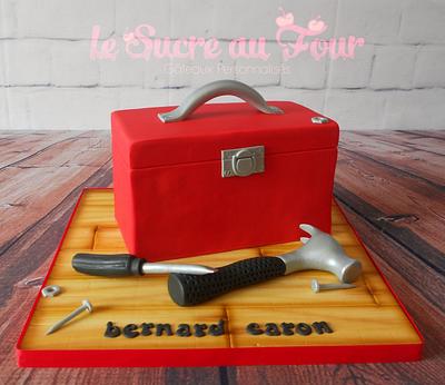 Tool box cake - Cake by Sandra Major