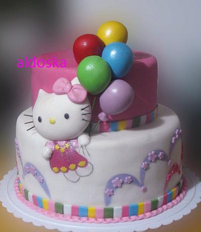 Hello Kitty  - Cake by Alena