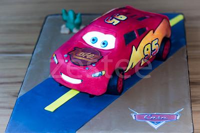Lightning McQueen - Cake by Rachel