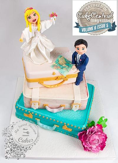 Vintage Wedding Cake  - Cake by Beata Khoo