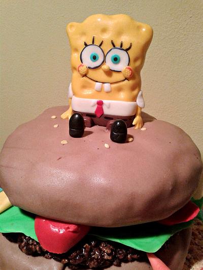 Spongebob & Co. - Cake by Stefania