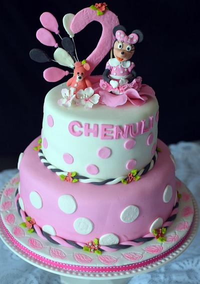 Minnie Mouse Cake - Cake by Inoka (Sugar Rose Cakes)