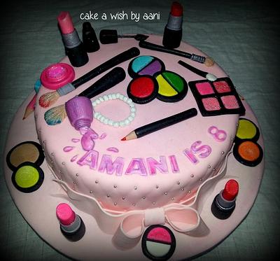 Make up cake  - Cake by Aani