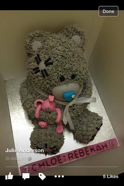 Me 2 You Tatty a Teddy cake - Cake by Julie Anderson