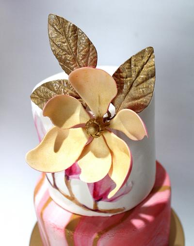 Magnolia in Pink - Cake by Bryan Salazar