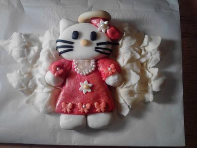 Angel Hello Kitty  - Cake by Barbara D.