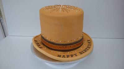 Tiller Girl Top Hat Cake - Cake by Laras Theme Cakes