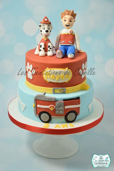 Paw Patrol birthday cake - Cake by Les Tentations de Camille