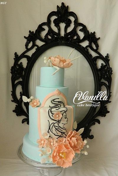  woman - Cake by Vanilla cake boutique