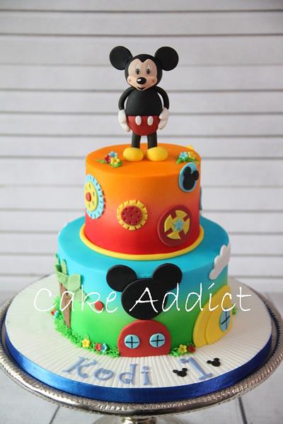 1st Birthday Cake - Cake by Cake Addict