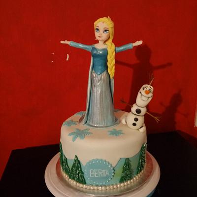Frozen - Cake by Patricia