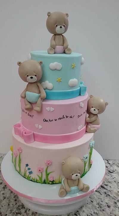 teddy bears - Cake by Andrea