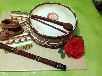 Bulgarian musical instruments - Cake by KremenaDimitrova