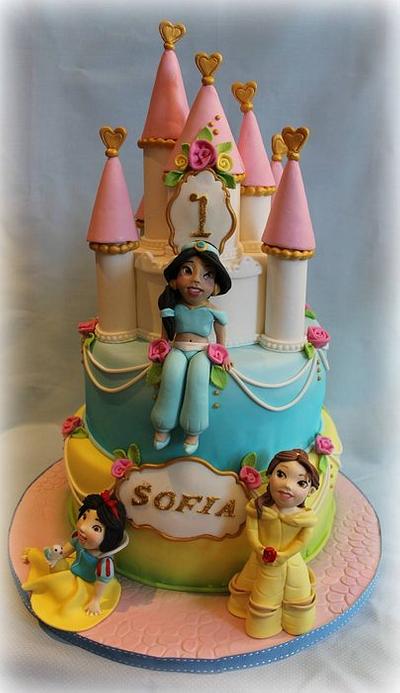 The Disney princesses - Cake by Sabrina Di Clemente