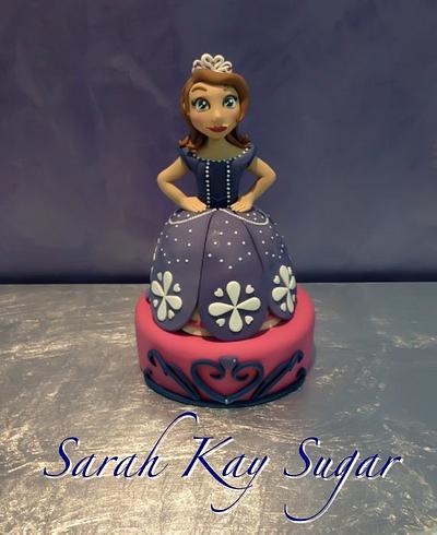 Princess Sofia - Cake by Sarah Kay Sugar