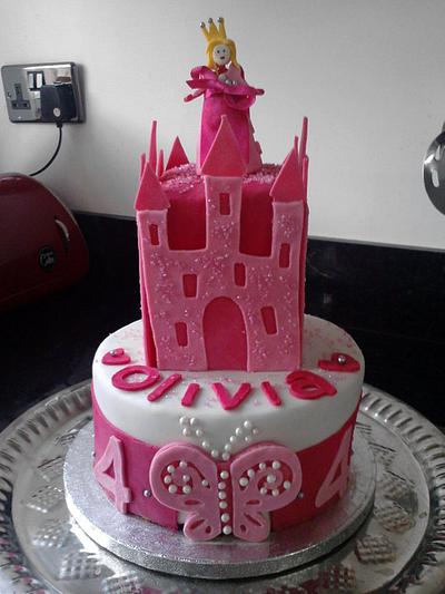 Fairy Princess Castle Cake - Cake by Claire Sullivan