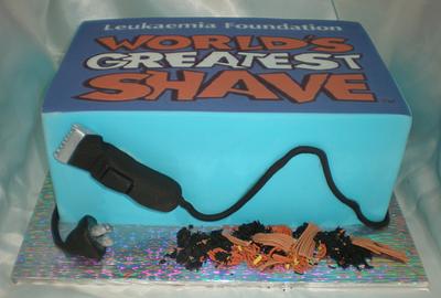 "Worlds Greatest Shave" - Cake by Sugarart Cakes
