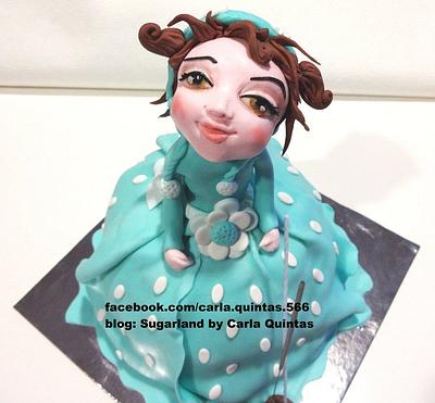 winter girl - Cake by carlaquintas
