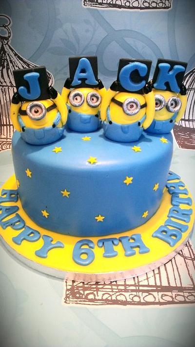 Jacks Minions - Cake by Cakes galore at 24