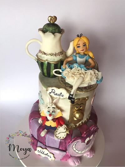 Alice in Wonderland cake - Cake by Branka Vukcevic