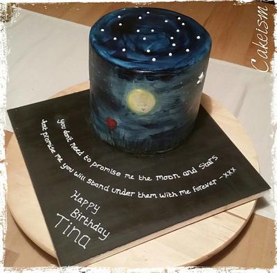 To the moon and back - Cake by Cakeism
