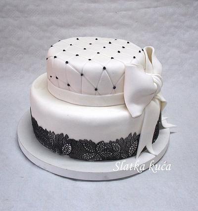 Black & White - Cake by SlatkaKuca
