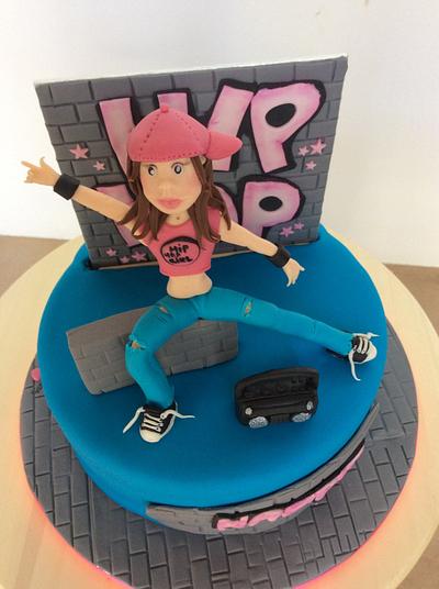 Hip hop! - Cake by Cinta Barrera