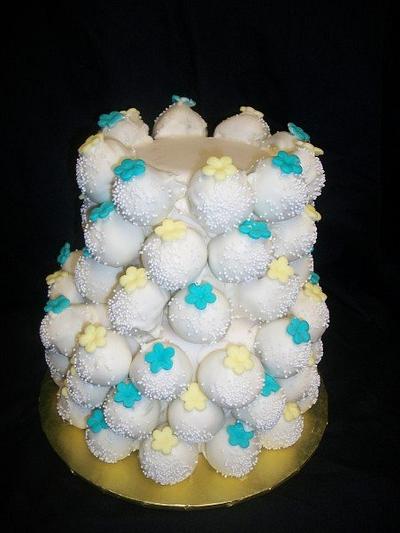 Cake Ball Wedding Cake - Cake by caymancake