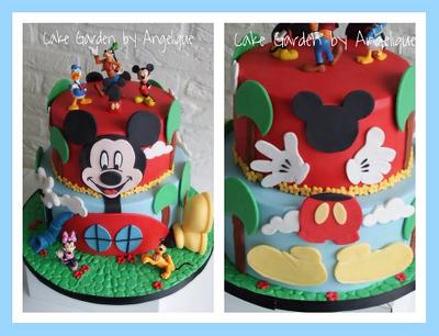 Mickey Mouse Clubhouse cake - Cake by Cake Garden 