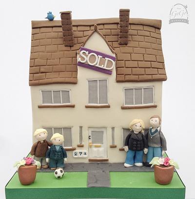 Housewarming cake :) - Cake by Natasha Thomas