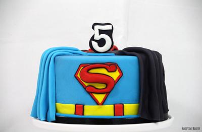Superhero cake: Spiderman, Superman, Batman - Cake by Sandra - Receptidee Bakery