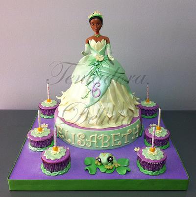 Tarta Princesa Tiana y el sapo - Cake by Beih Jiménez