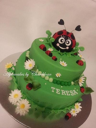 Ladybird cake - Cake by AlphacakesbyLoan 