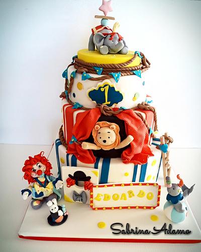 Circus cake - Cake by Sabrina Adamo 