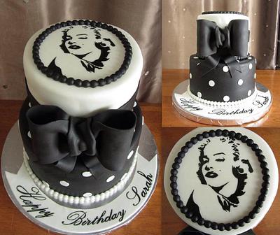 Marilyn Monroe Cake - Cake by Sweet Shop Cakes