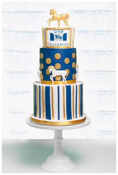 Horse cake for DVB Foundation - Cake by Taartjes van An (Anneke)