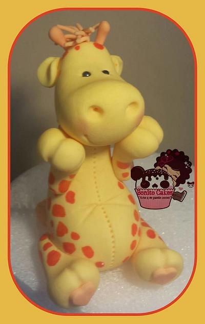 Giraffe - Cake by Bonito Cakes "Arte q se puede comer"