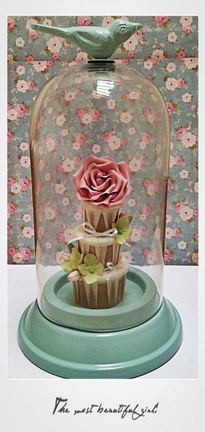 Cupcake tiers - Cake by The Little Salmons Bakery