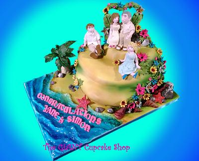 Tropical Island - Cake by Amelia Rose Cake Studio