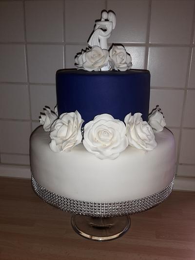 First wedding cake - Cake by Ira84